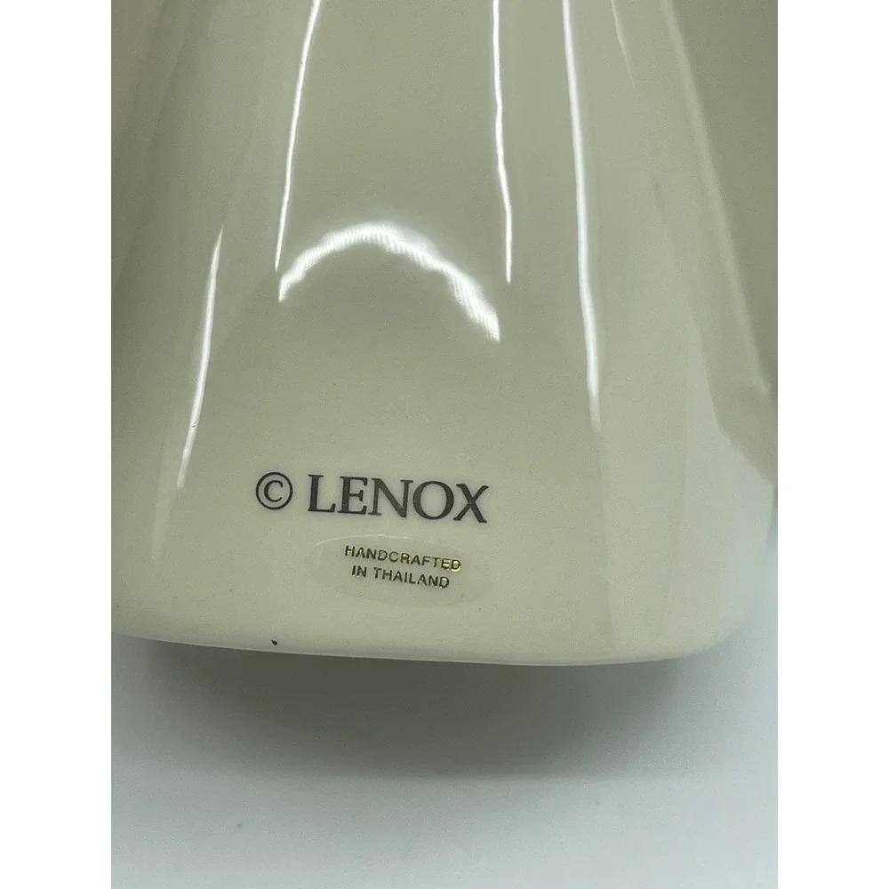 Lenox Ivory Gold Memorable Frame Round Fine China 24K Gold Trim Original‎ Box